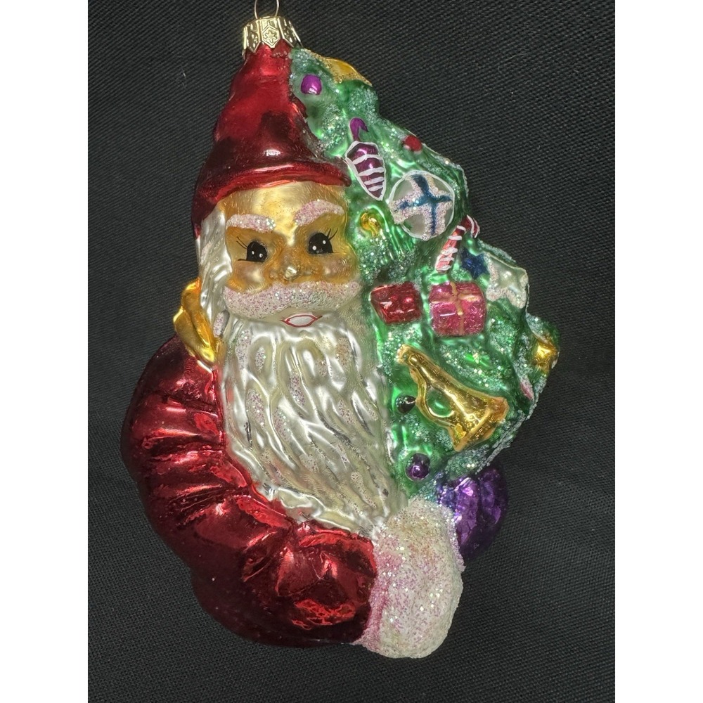 Christopher Radko Oh Christmas Tree Hand Blown Glass Ornament Vintage1996
